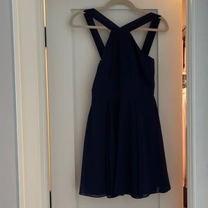 navy blue lulus dress